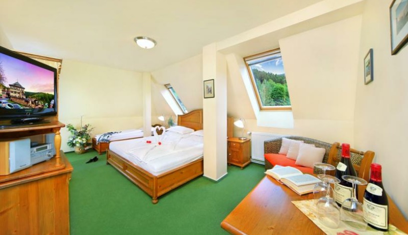 Hotel Praha Špindlerův Mlýn - Třílůžkový pokoj